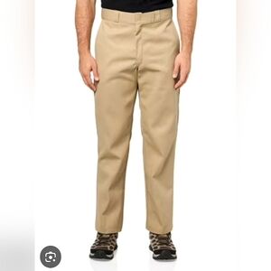 5 For $25✨Red Kap Mens 40 W Khaki Cargo Straight Leg Chino Work Pants Casul Pant